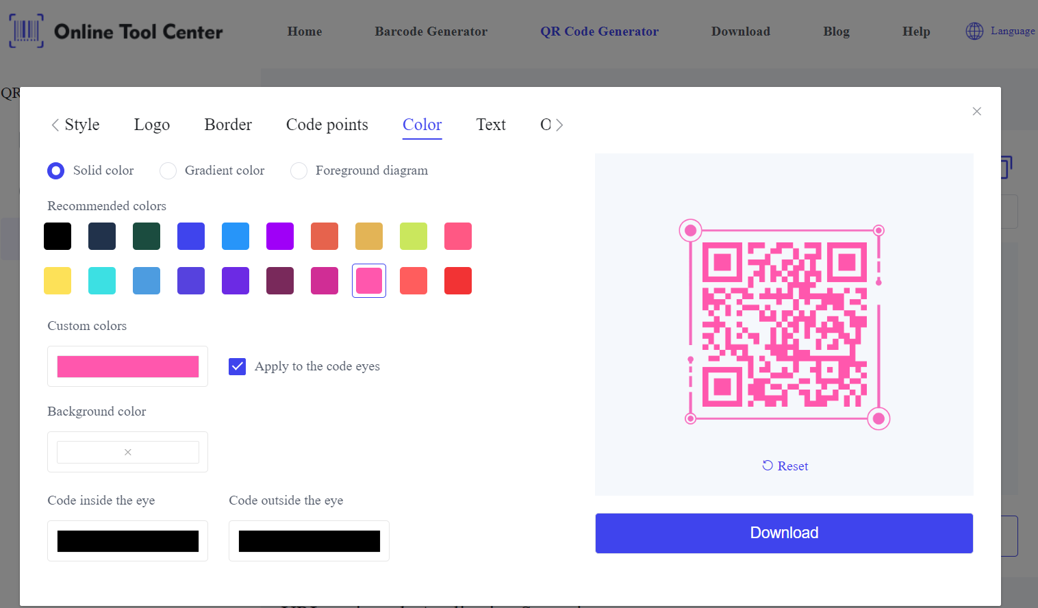 Roosa qr code generator. png