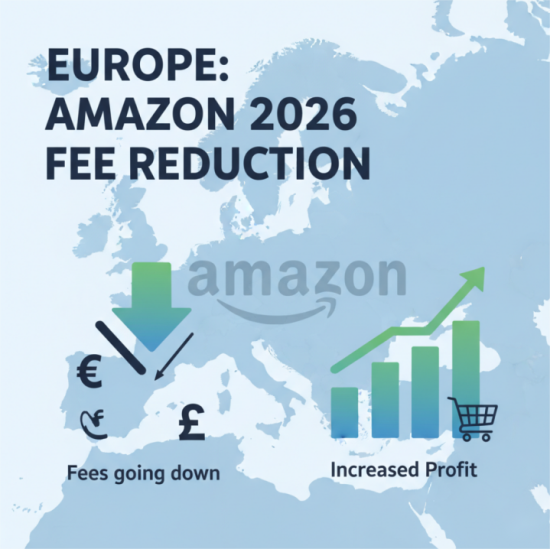 Europe amazon fee reductio Euroopas Amazoni tasu vähendamine
