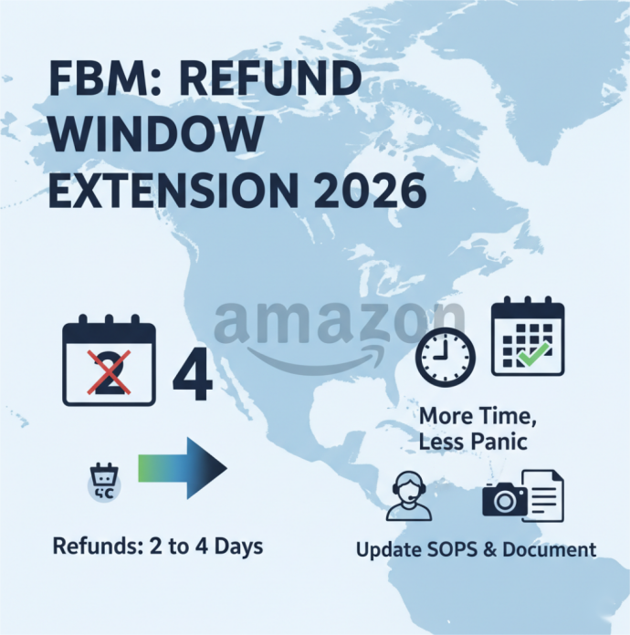 FBM refund processing window expandi FBM tagastamise töötlemise akna laiendamine