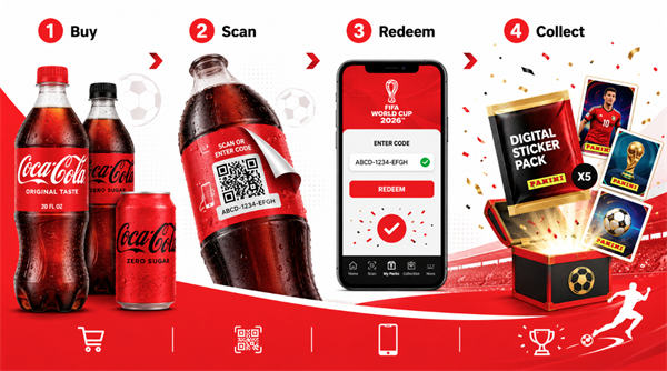 scan and redeem Coca Cola FIFA 2026 Code skaneerida ja lunastada Coca Cola FIFA 2026 kood