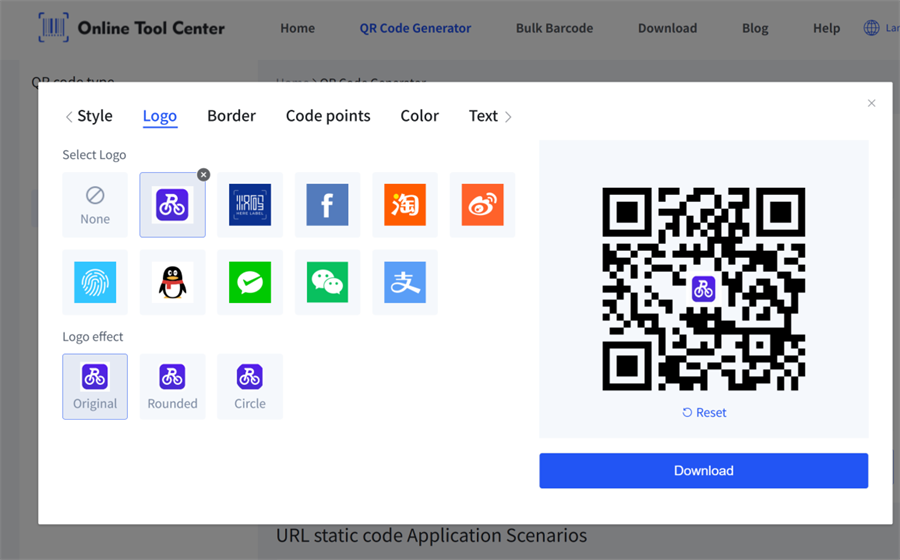 teha kohandatud QR-koodi koos logoga