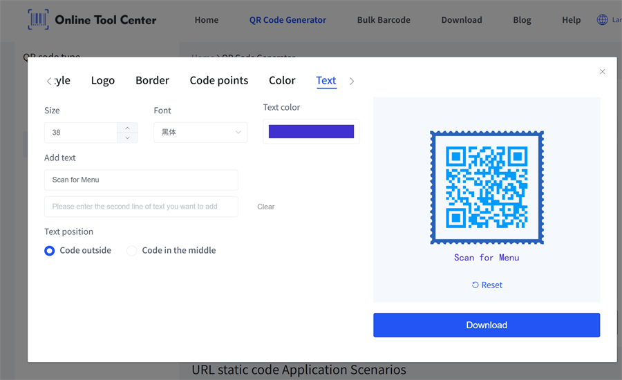 kohandatud QR kood
