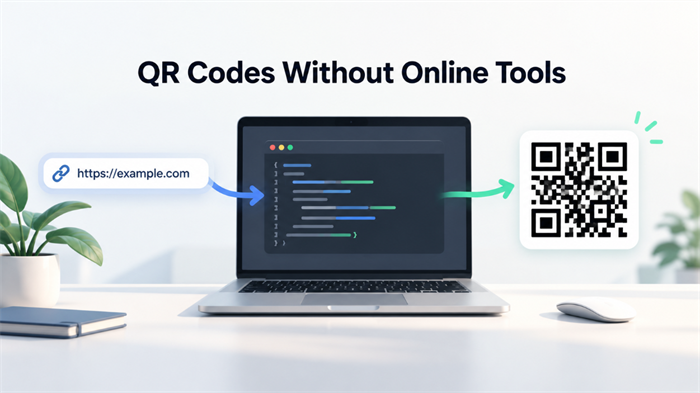 Create a QR Code without online tools QR-koodi loomine ilma veebipõhiste tööriistadeta