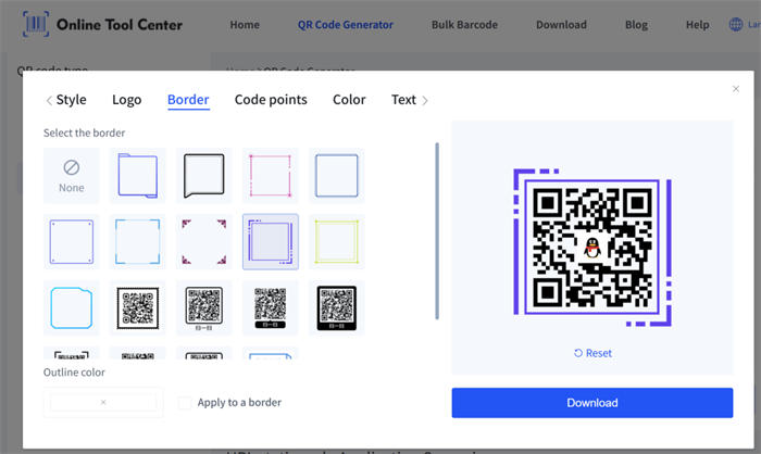 kohandada QR koodi